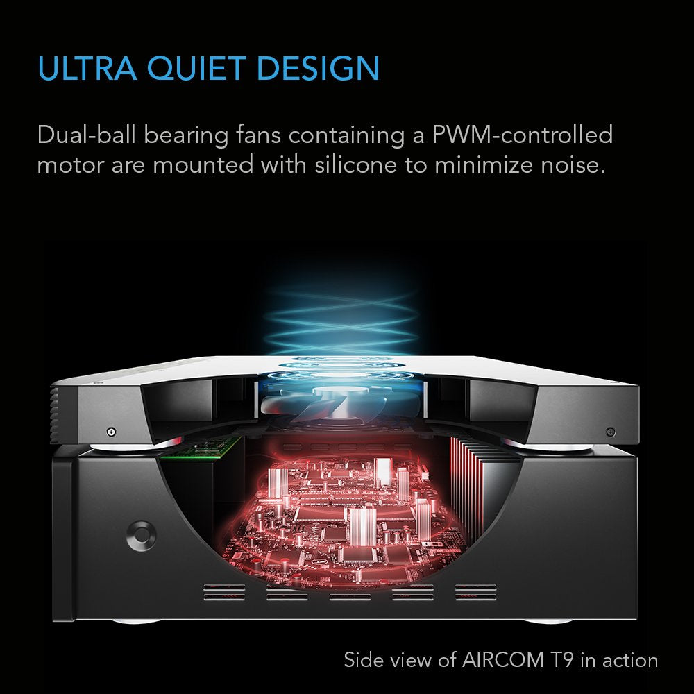 Quiet Cooling Fan System for AV Cabinet Components S532686