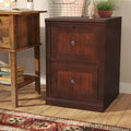 Soft White 2 Drawer File Cabinet F2056