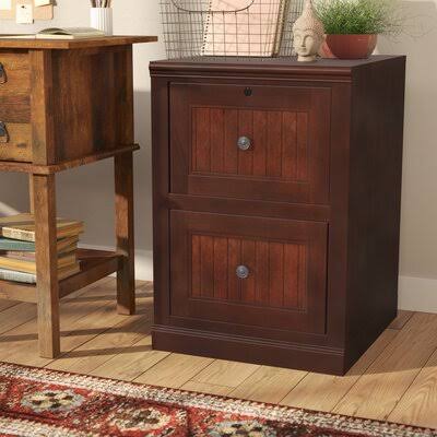 Soft White 2 Drawer File Cabinet F2056