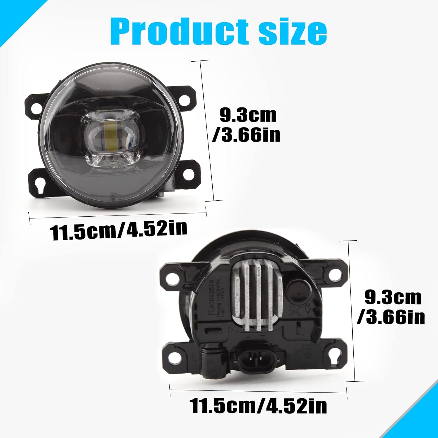 H11 LED Fog Light Pack of 2 O844