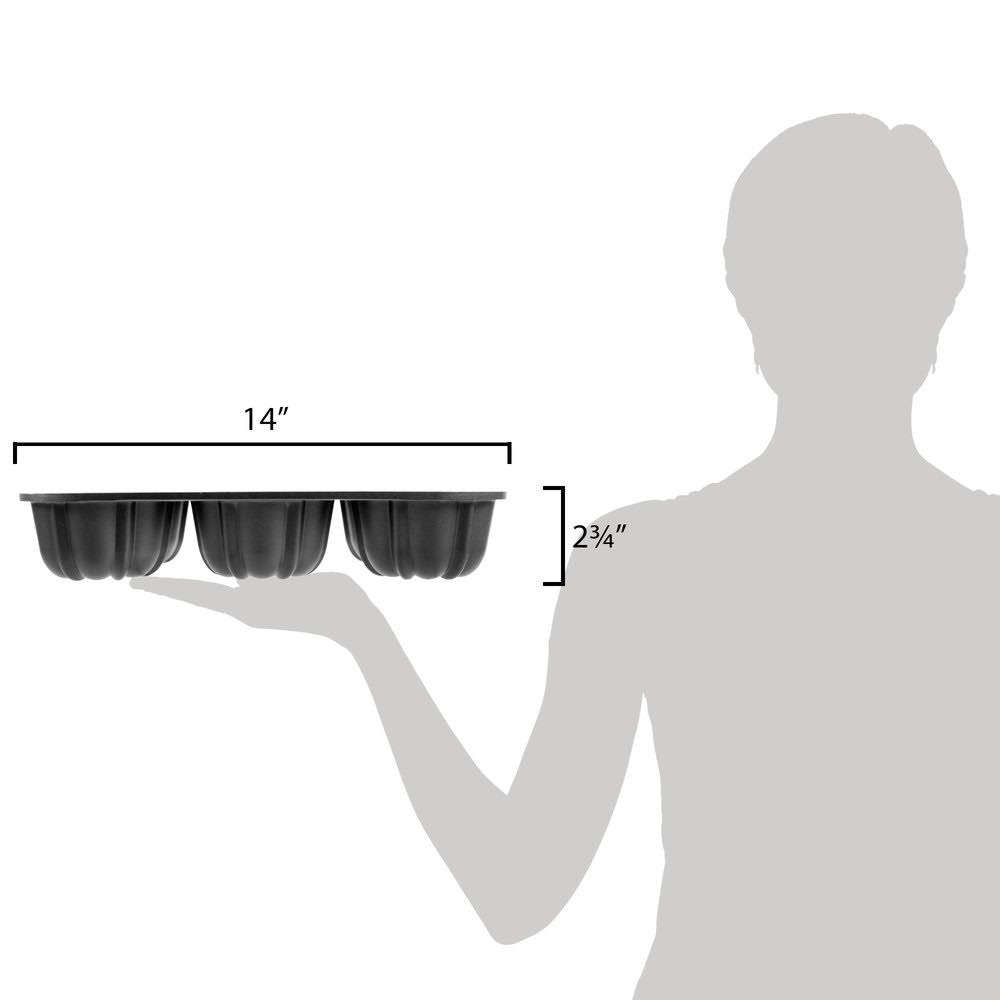 6-Cavity Bundt-lette Cake Pan Q4270
