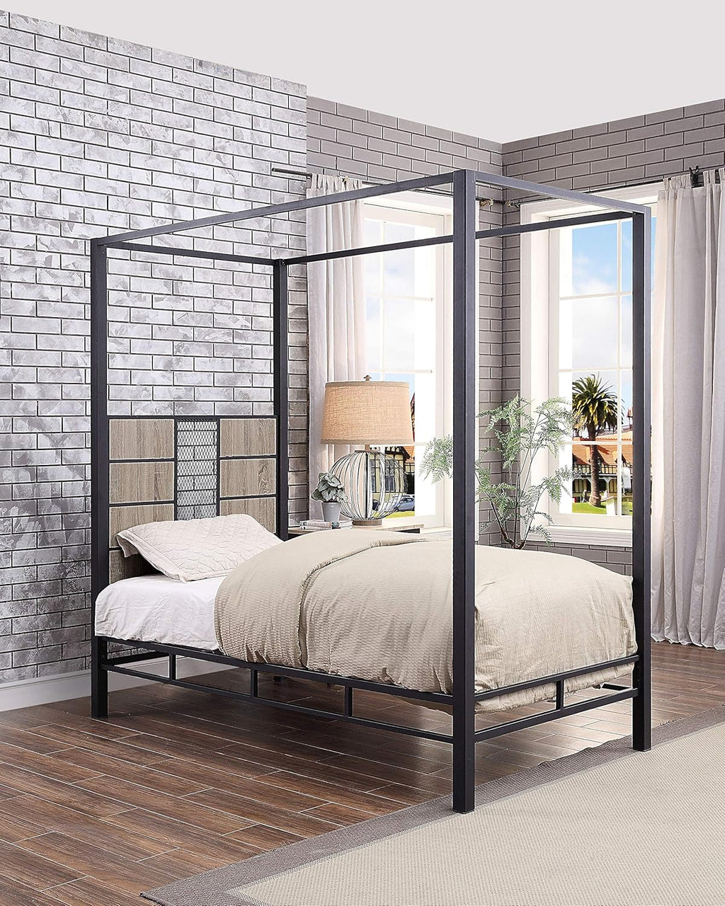 Natural and Sandy Gray Canopy Y5429