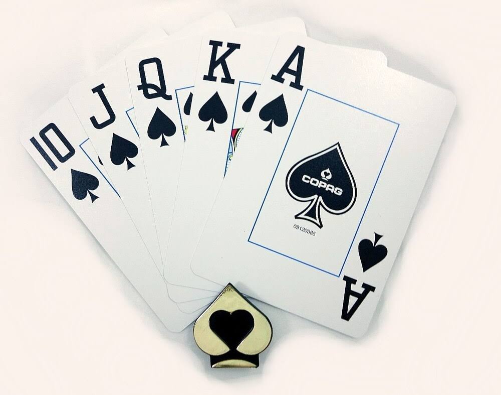Black Gold Playing Cards Poker N98630