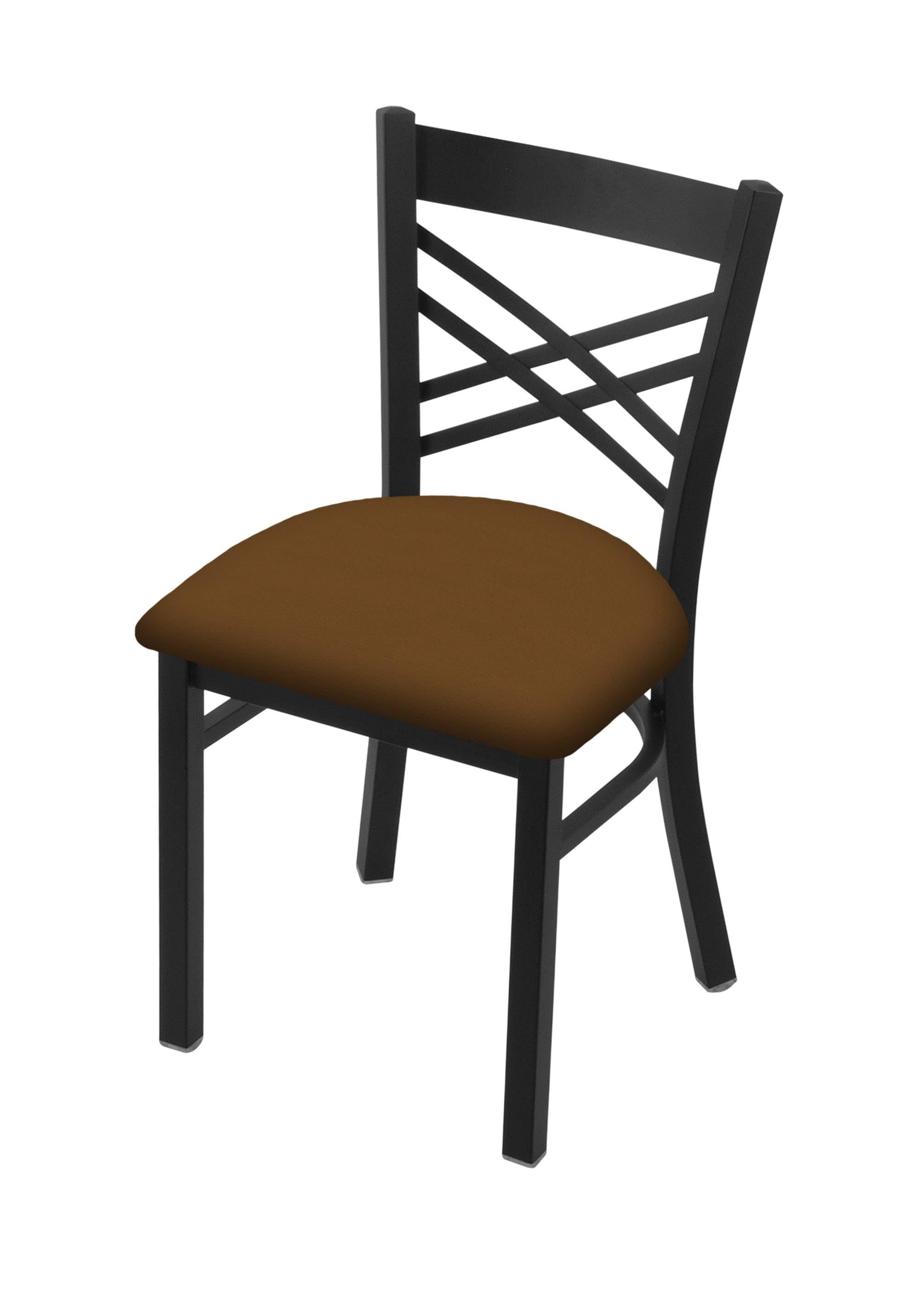 Black Wrinkle Finish Chair with Graph Alpine Seat F480