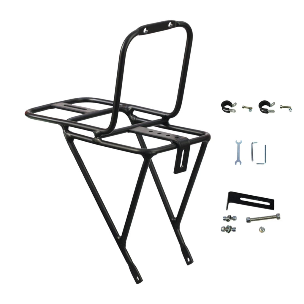 Bike Front Carrier Rack Cargo Pannier W215404