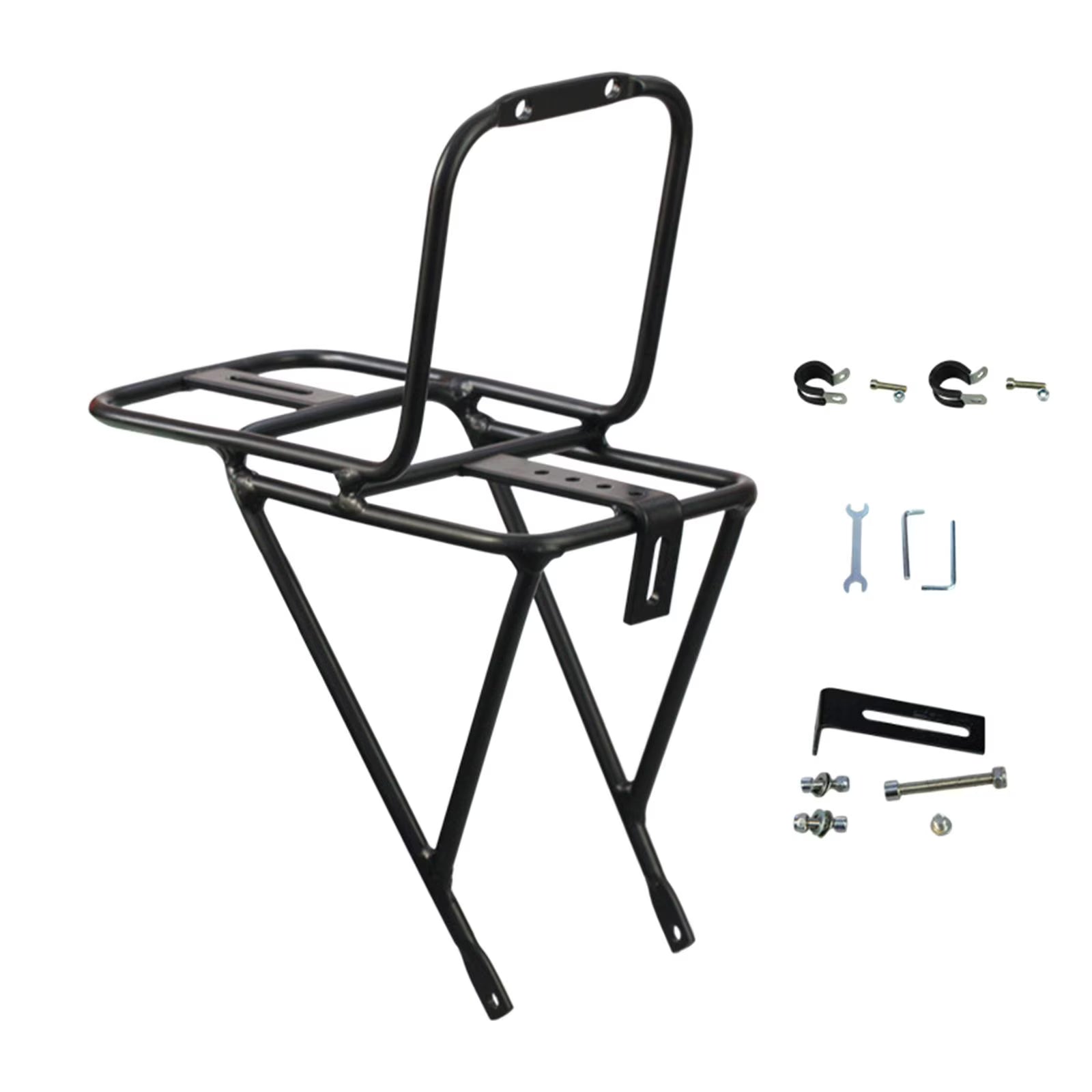 Bike Front Carrier Rack Cargo Pannier W215404