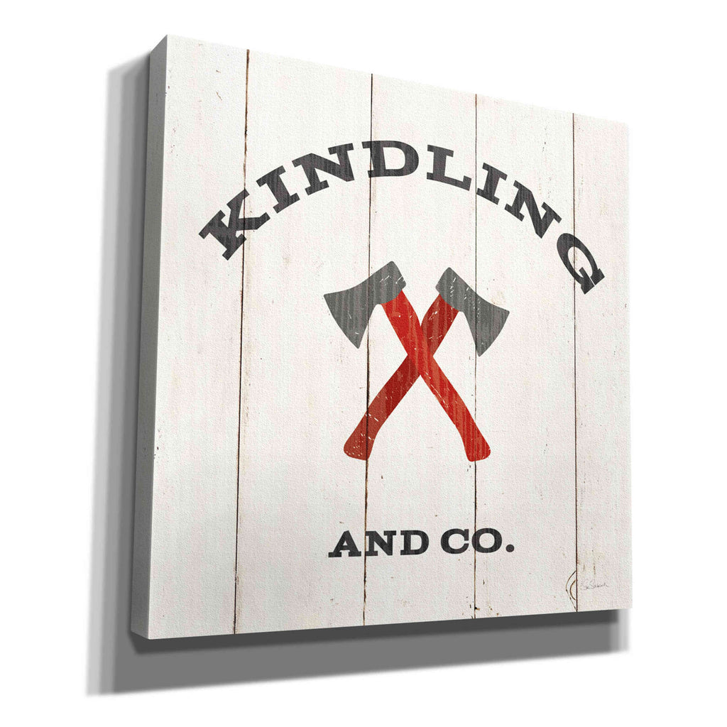Cabin Life XI Neutral Giclee Canvas Wall Art, 12"x12" C92052