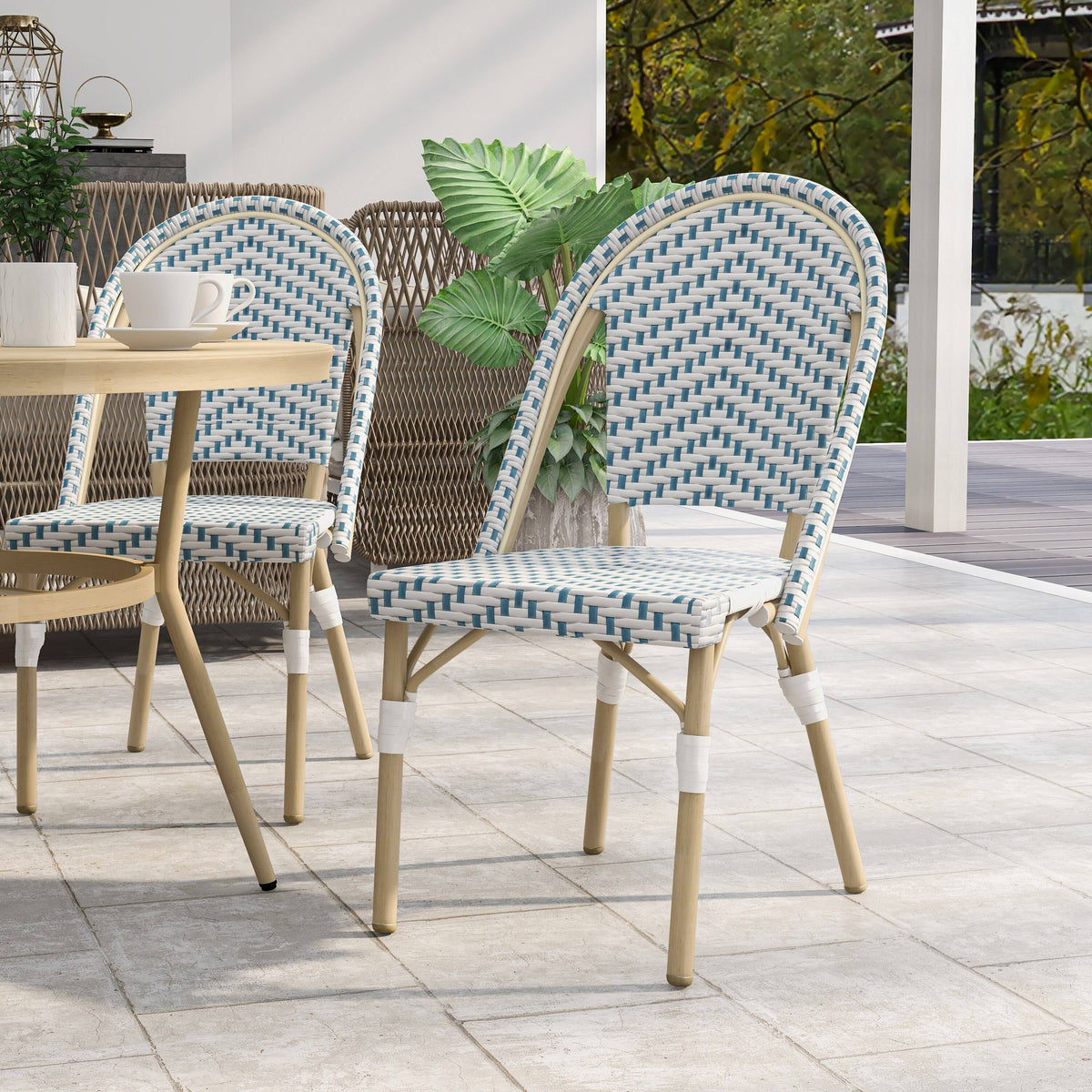 Natural Tone 3-Piece Bistro Set Z4018