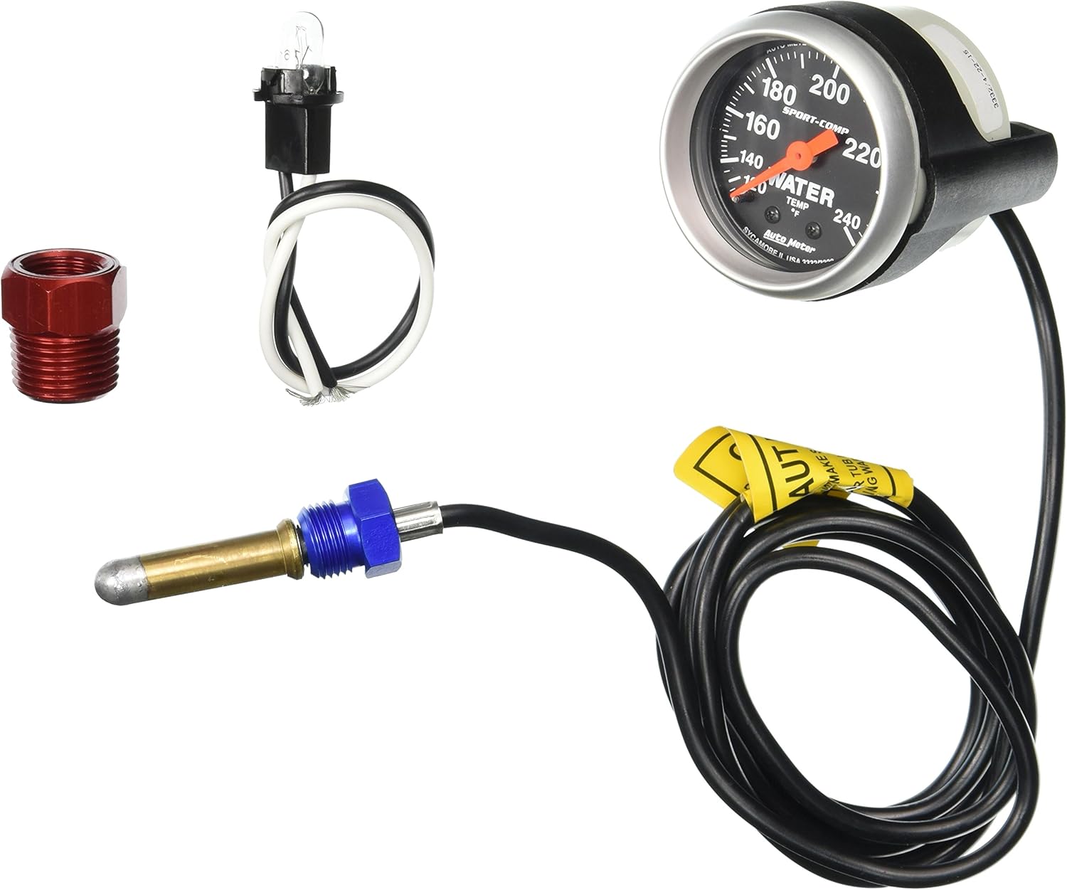 Mechanical Water Temperature Gauge, 2 1/16 D813528