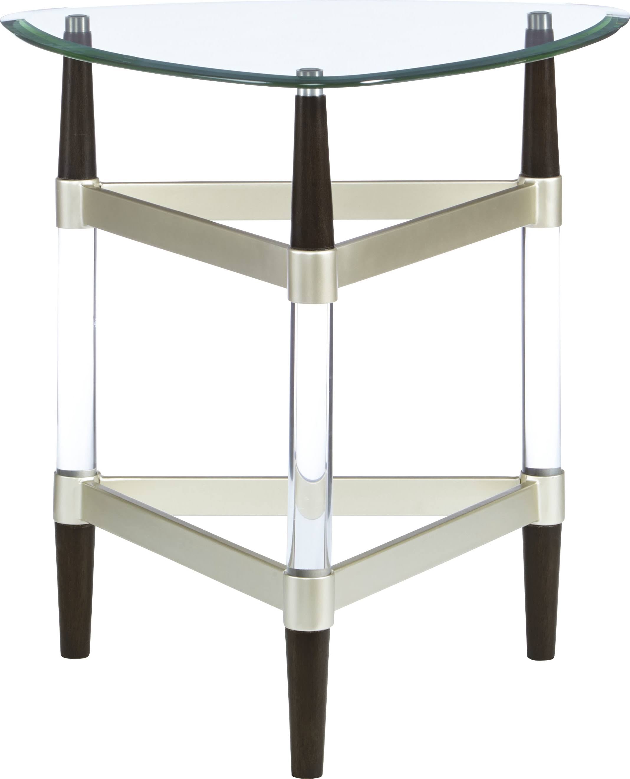 Glass Top End Table K438573