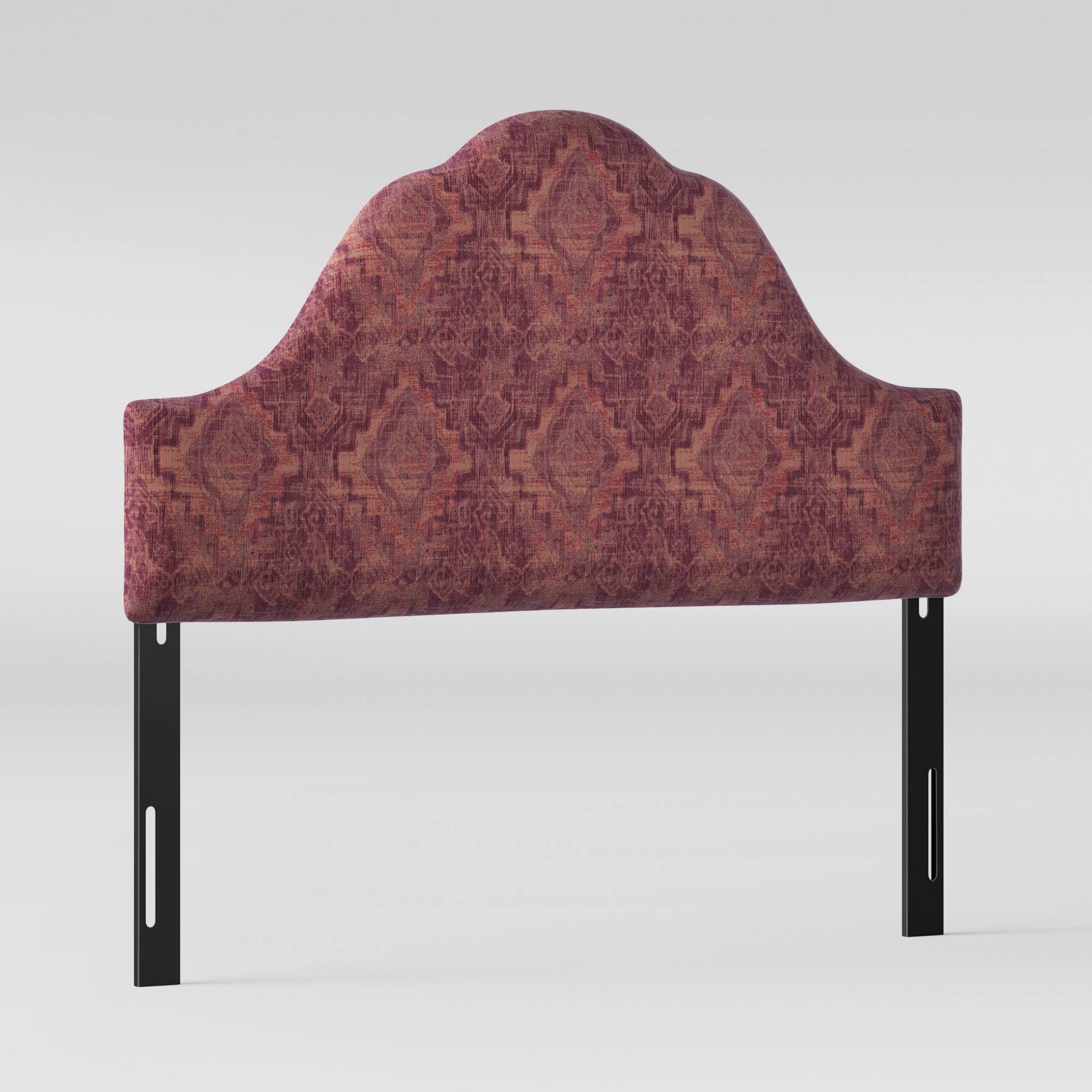 Pink Arched Headboard H9949