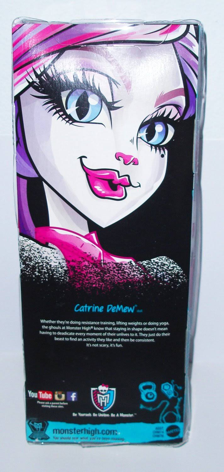 Monster High Fangtastic Fitness Catrine DeMew Doll W792