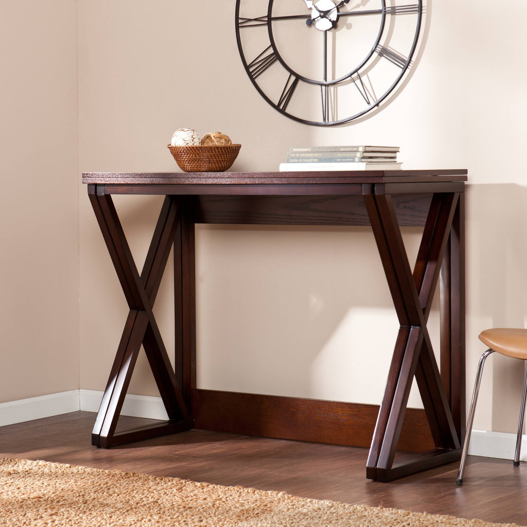 Espresso Counter Height Table W718235