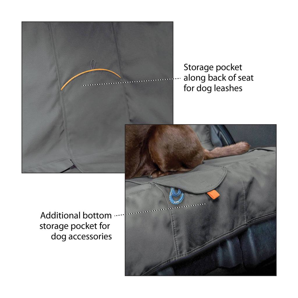 Grey Waterproof Car Bench Seat Cover U457