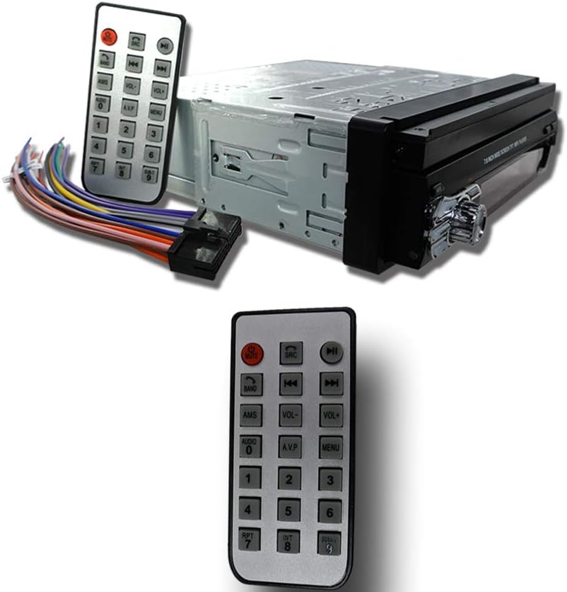 7 Inch Single Din Touchscreen Car Stereo with Wireless Remote Control L97633