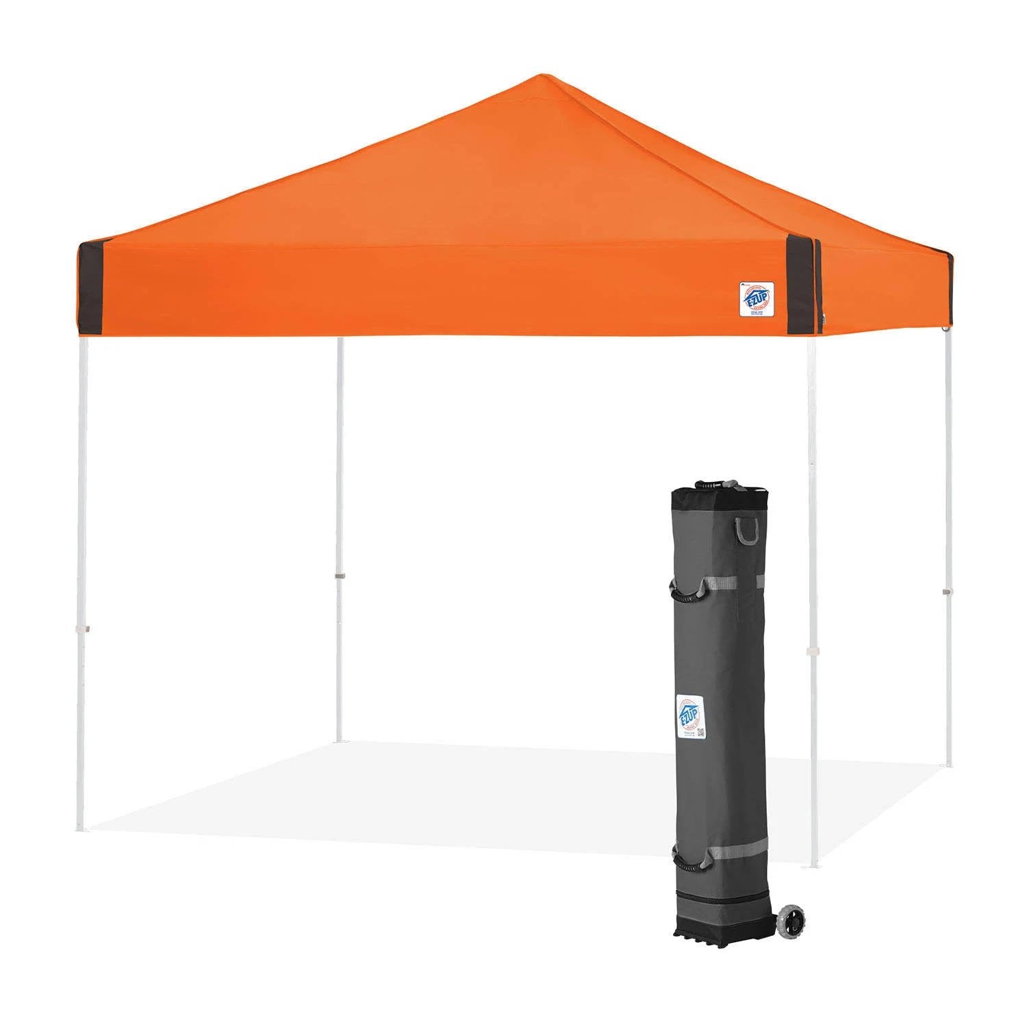 10 x 10 Orange Instant Shelter Canopy K35576