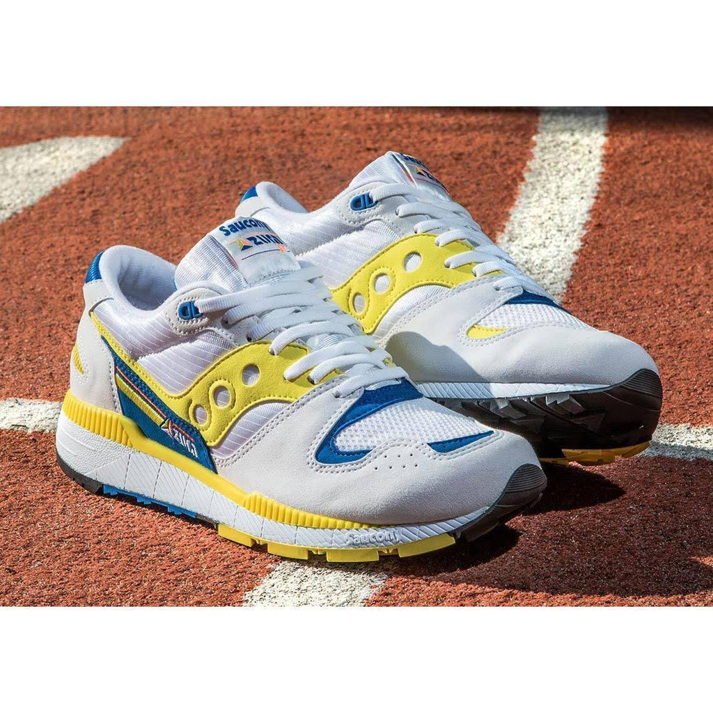 White/Yellow/Blue Saucony Shoes H820324