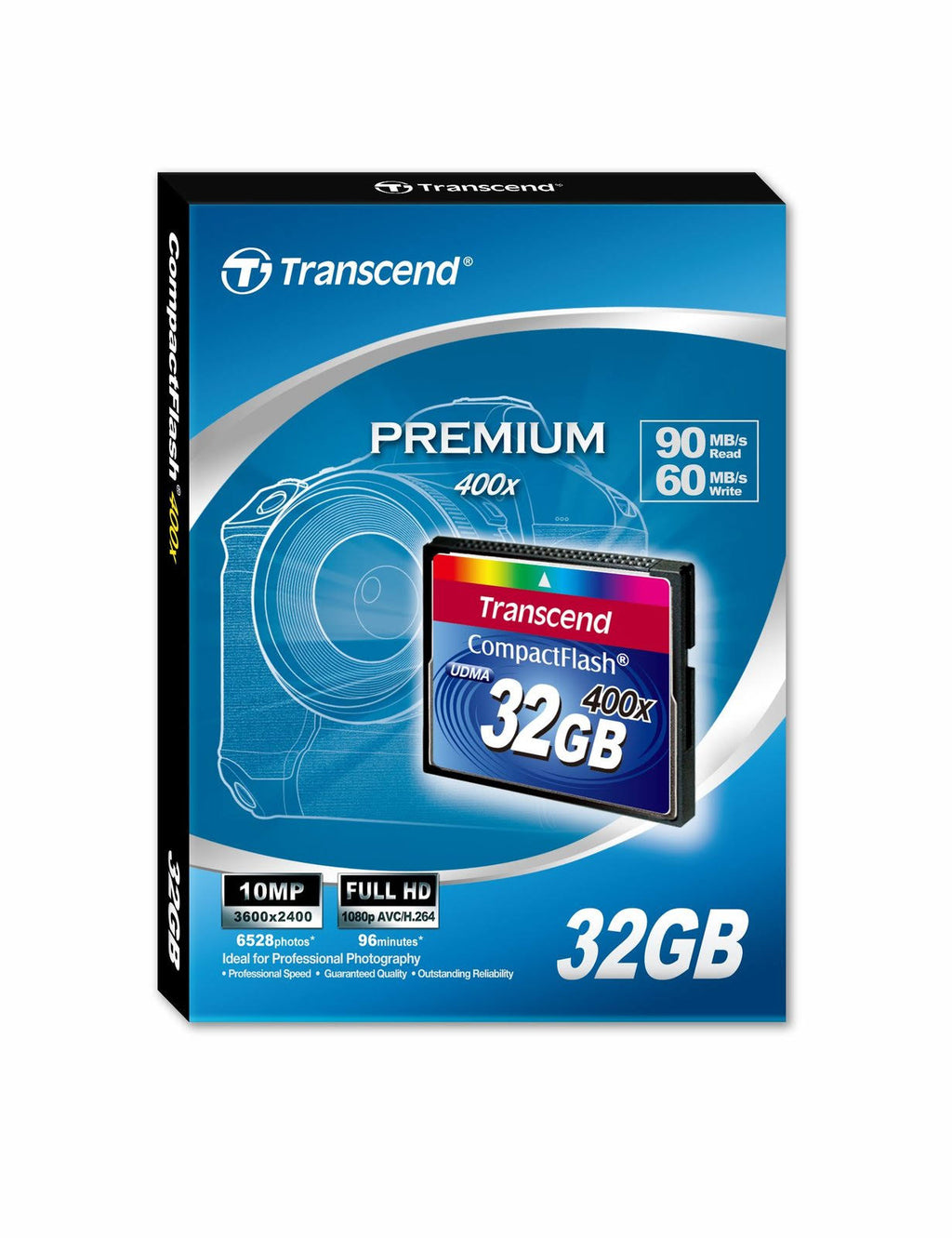 32GB CompactFlash Memory Card 400x H14952