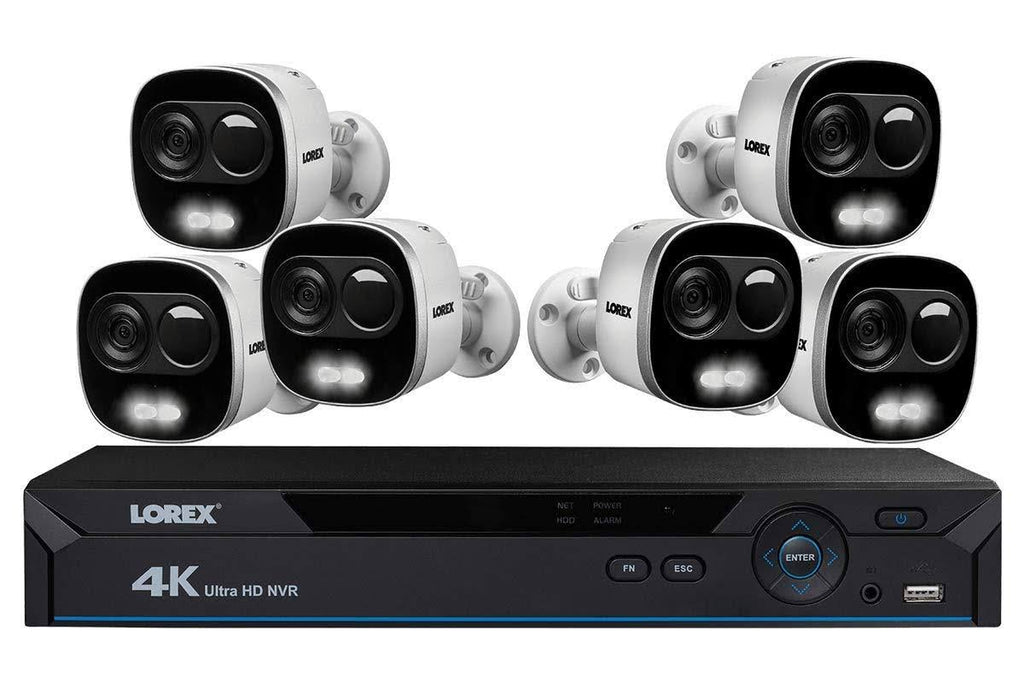 4K NVR Security System 8 Channel 6 4K Cameras O7990