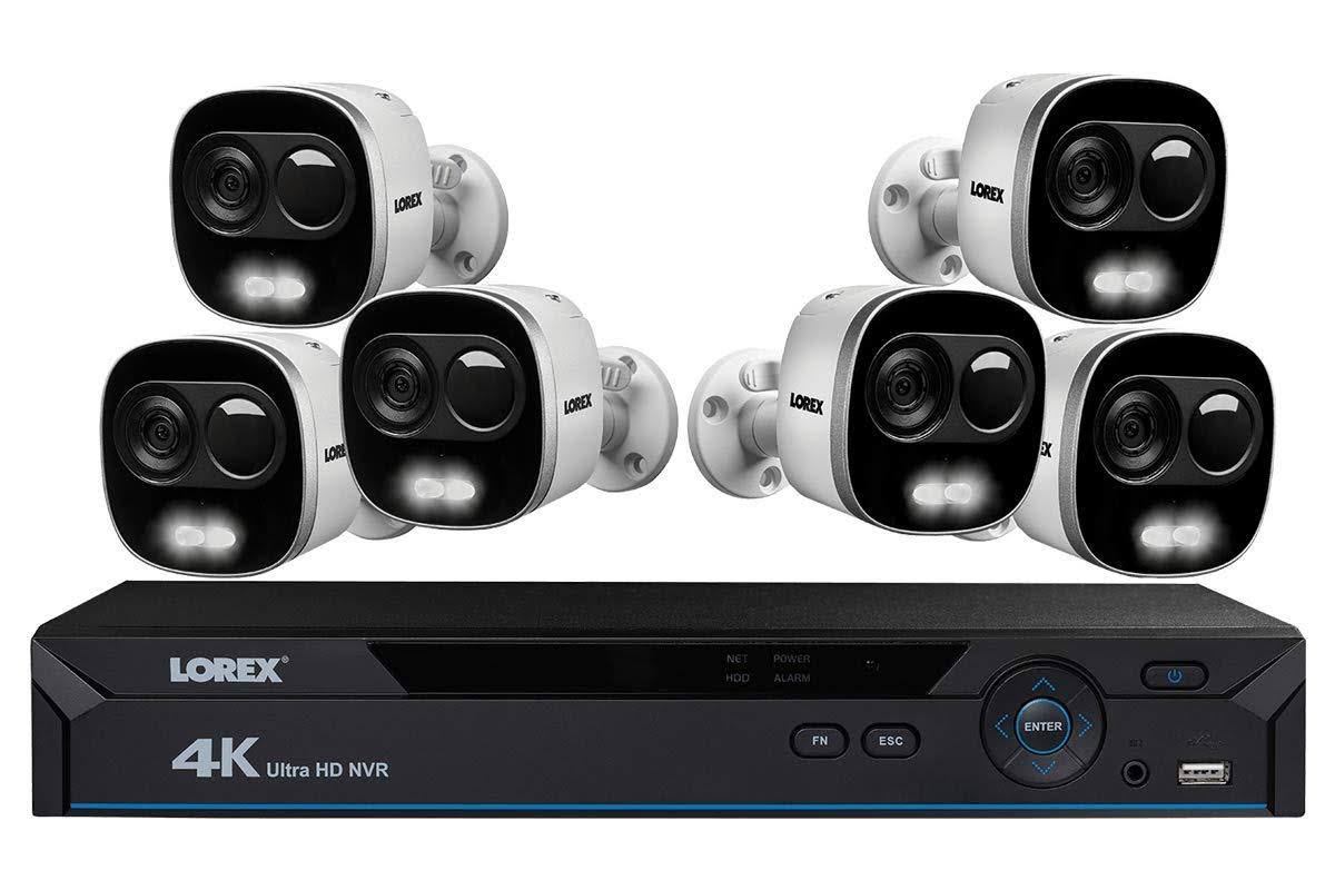 4K NVR Security System 8 Channel 6 4K Cameras O7990