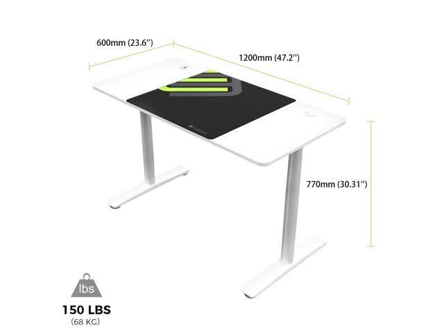 White Gaming Desk D13310