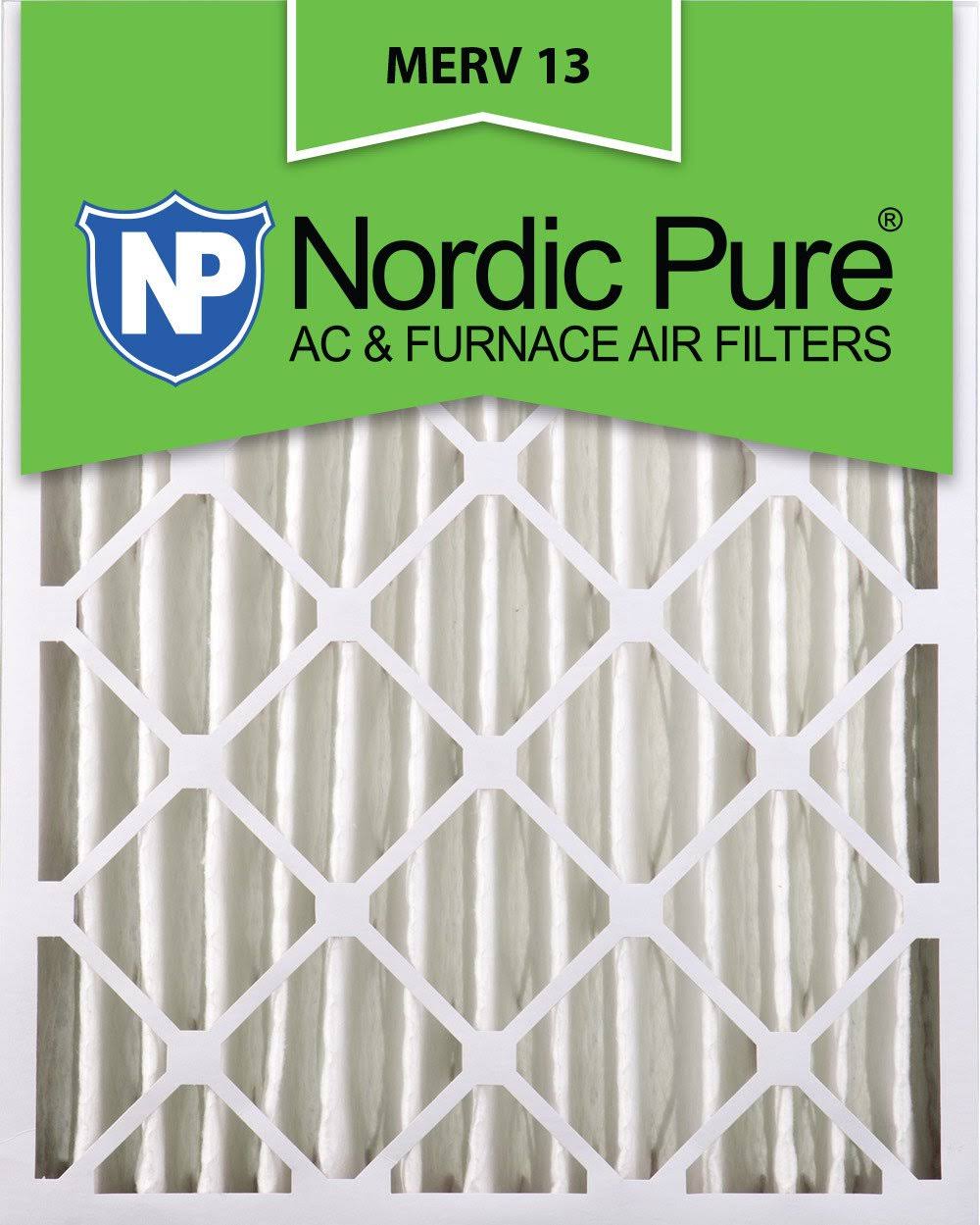 20x24x4 MERV 13 Pleated AC Furnace Air Filters 6 Pack V639