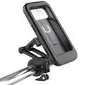 Waterproof Motorcycle Phone Mount Handlebar Phone Holder (Black) U944330