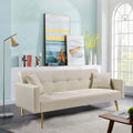 Foldable Fabric Futon Sofa Bed T340