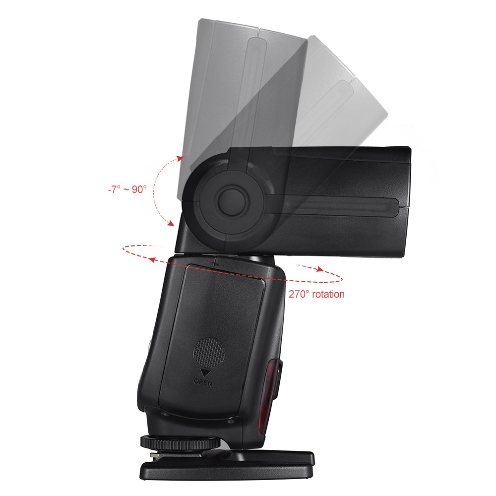 Wireless TTL Slave Flash Speedlite GN58 for Canon DSLR Camera R990