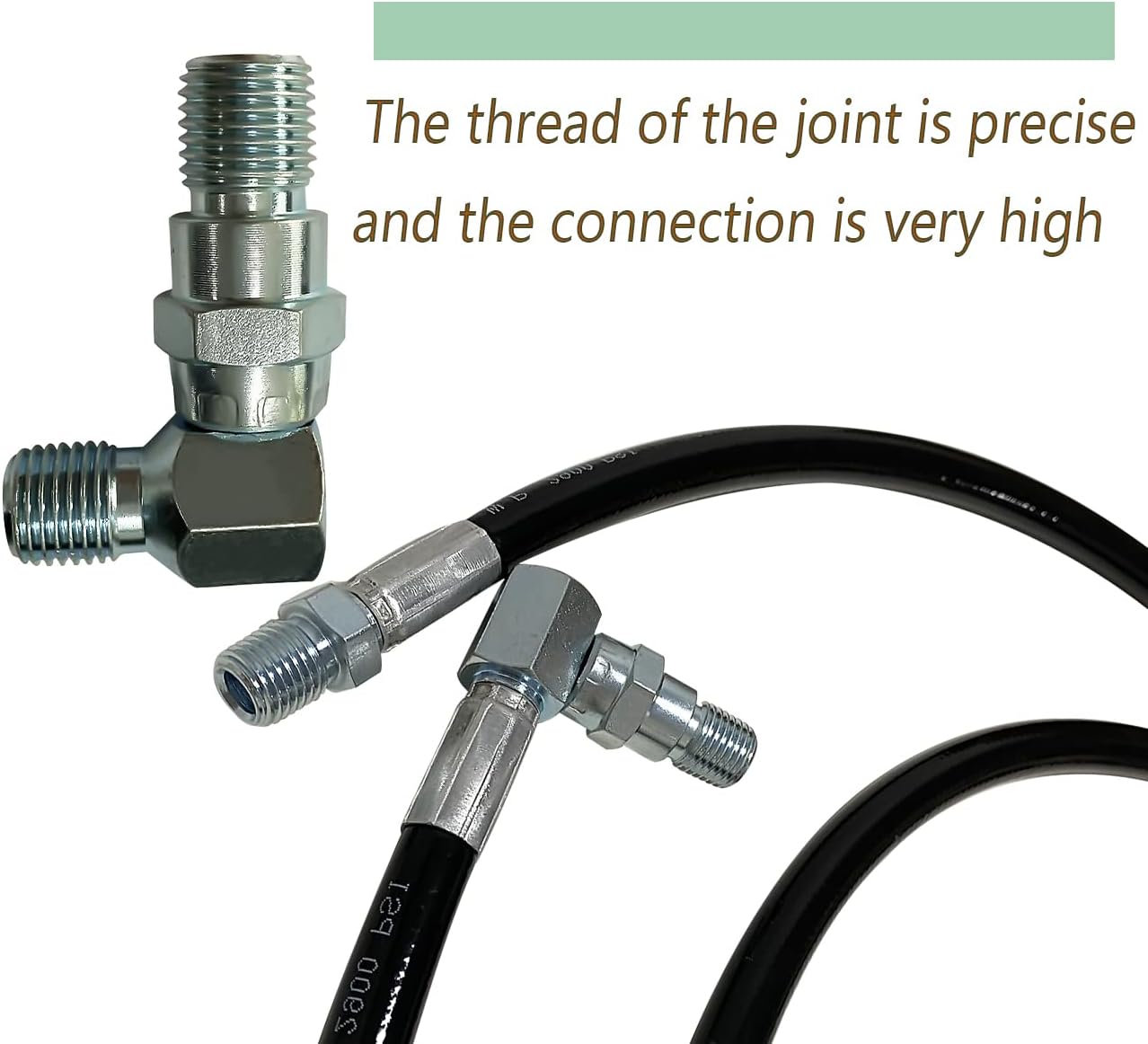 45'' Hydraulic Power Angle Hose & Fittings Kit Pack of 2 R8494