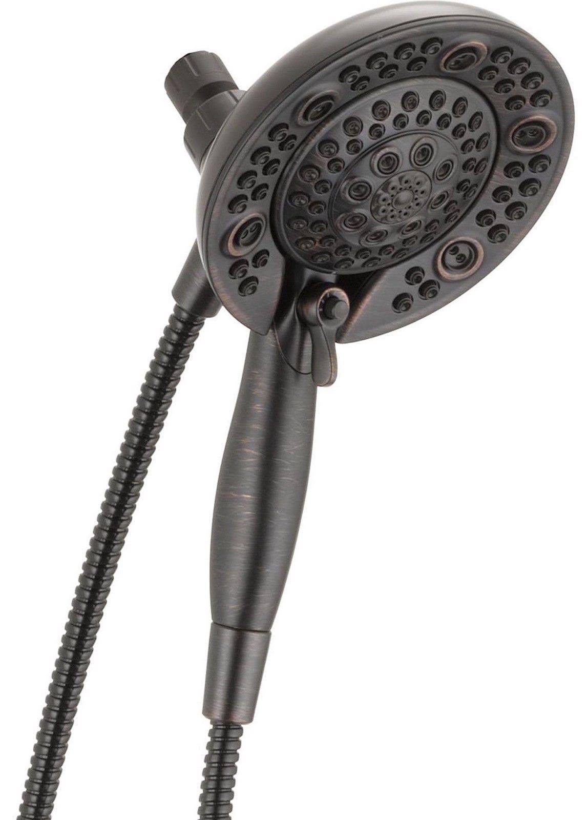 Venetian Bronze Dual Hand Held Rain Shower Heads 2 in 1 Combo B70508