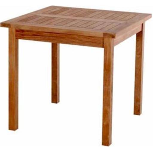 Bahama 35 inch Square Table Small Slats A7464