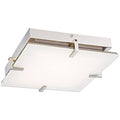 Polished Nickel LED Flush Mount O909
