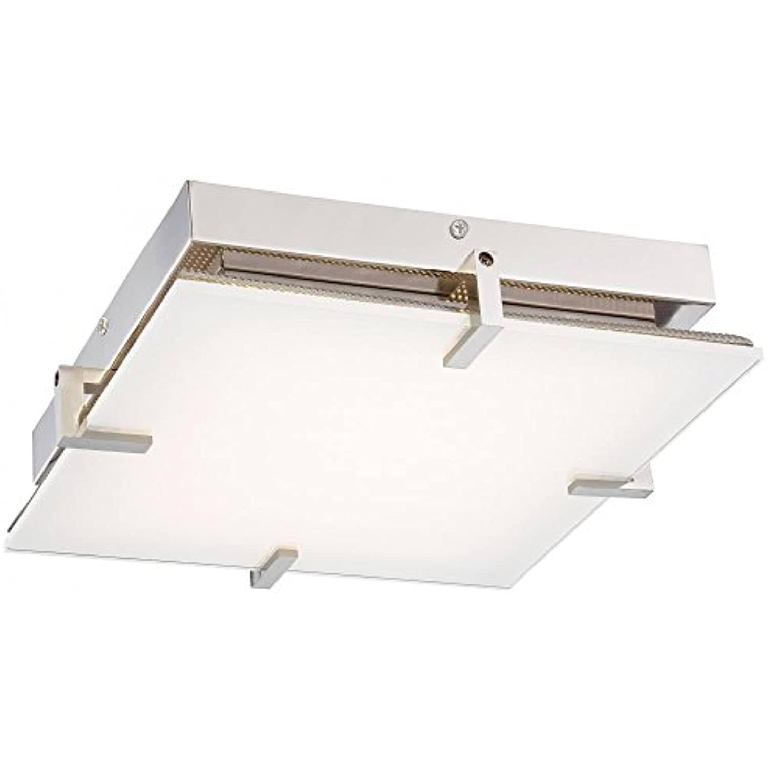 Polished Nickel LED Flush Mount O909