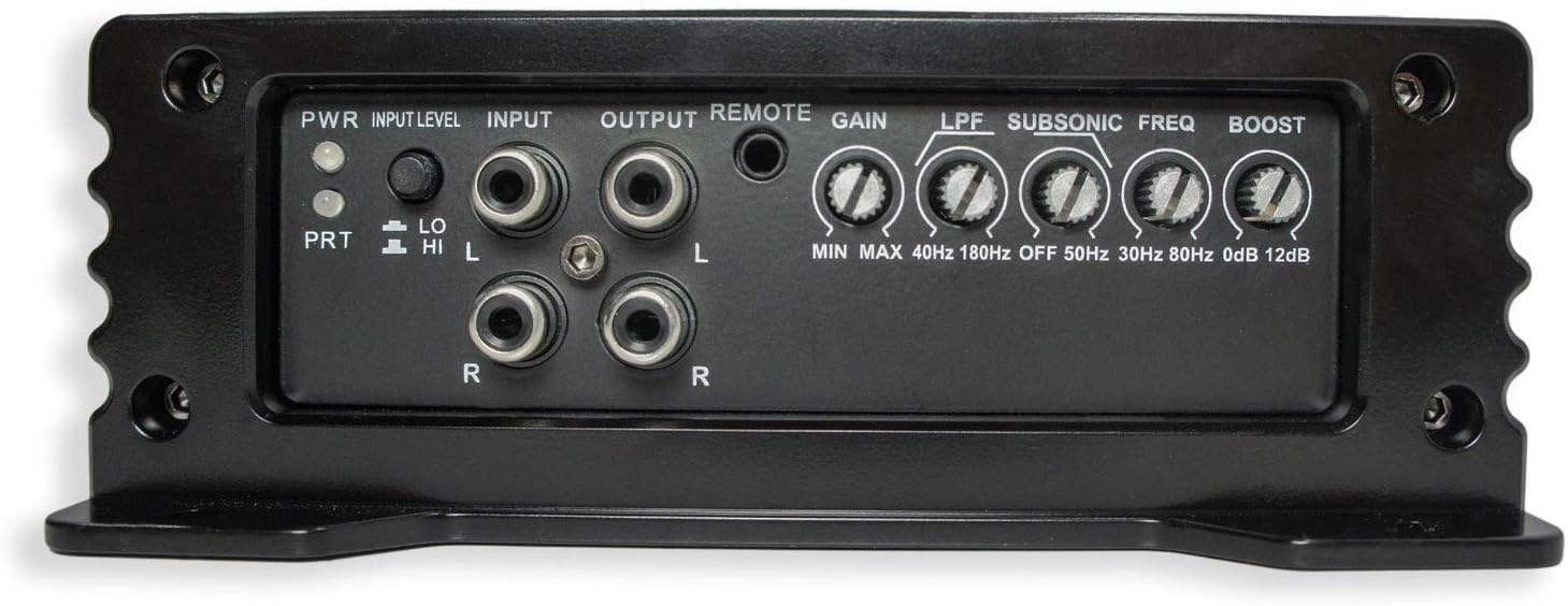 15 Kicker Comp C15 Sub Box Enclosure & Harmony HA-A800.1 Amp N862612