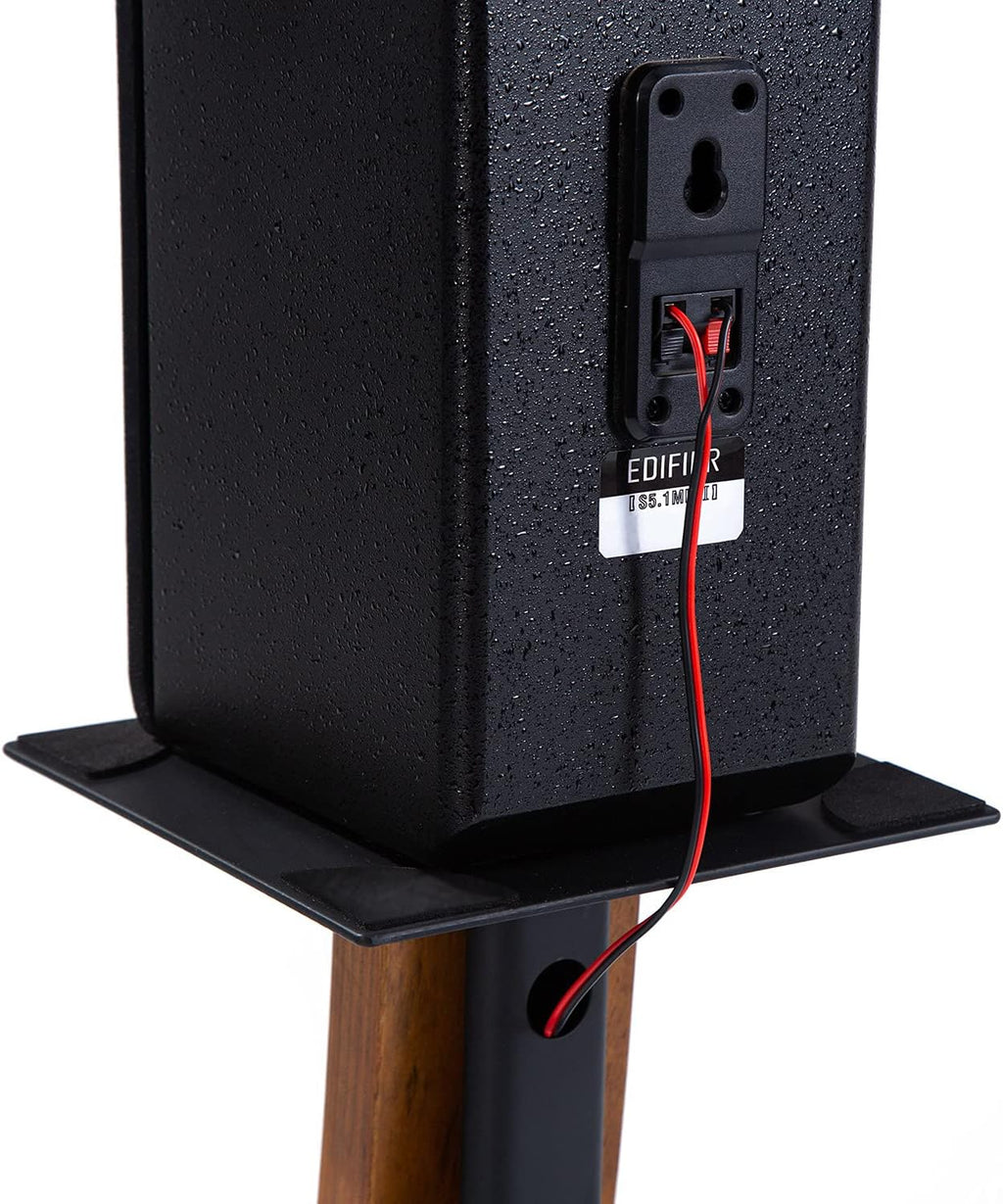 Walnut Speaker Floor Stands J4163