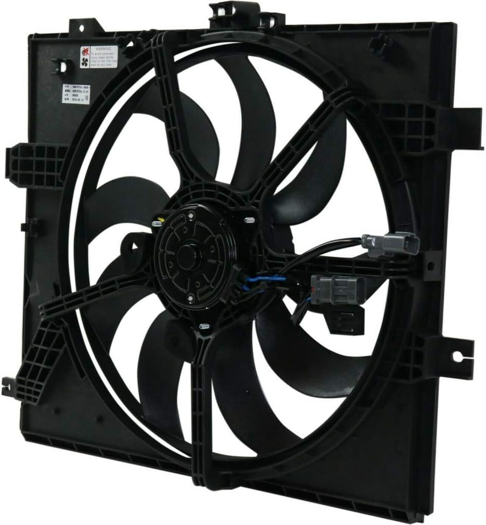 A/C Cooling Fan for Nissan Versa Sedan Automatic Transmission H446