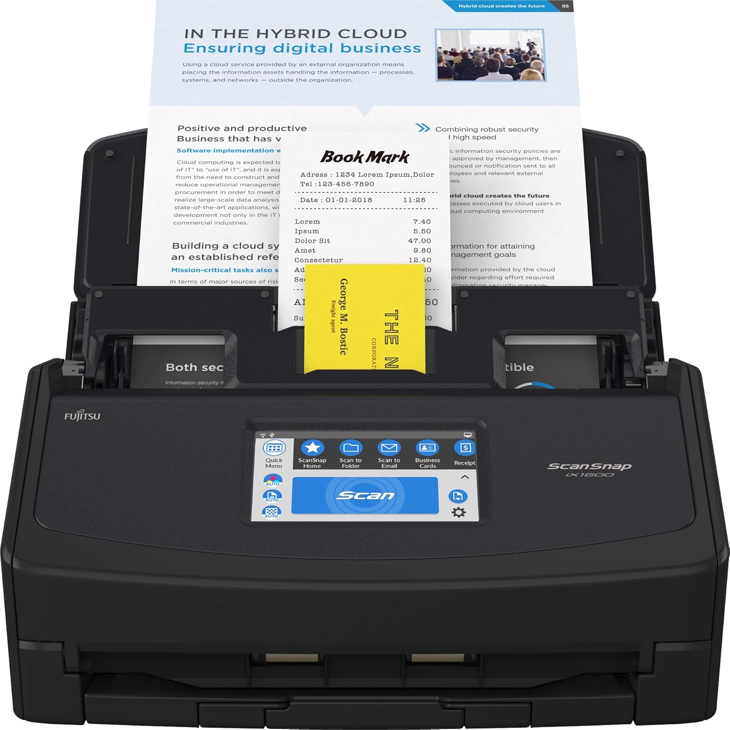 White Cloud Enabled Document Scanner I45433