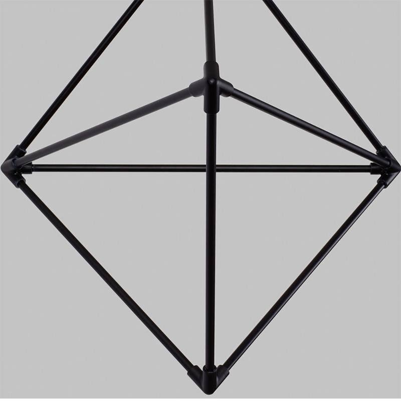 Black LED Chandelier V369