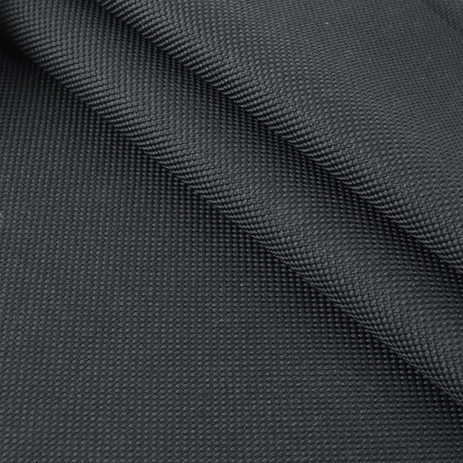 1800D Waterproof Canvas Marine Awning Fabric 60" Wide Black X98578