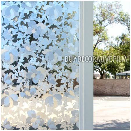 Non-Adhesive Frosted Static Cling Window Film W493