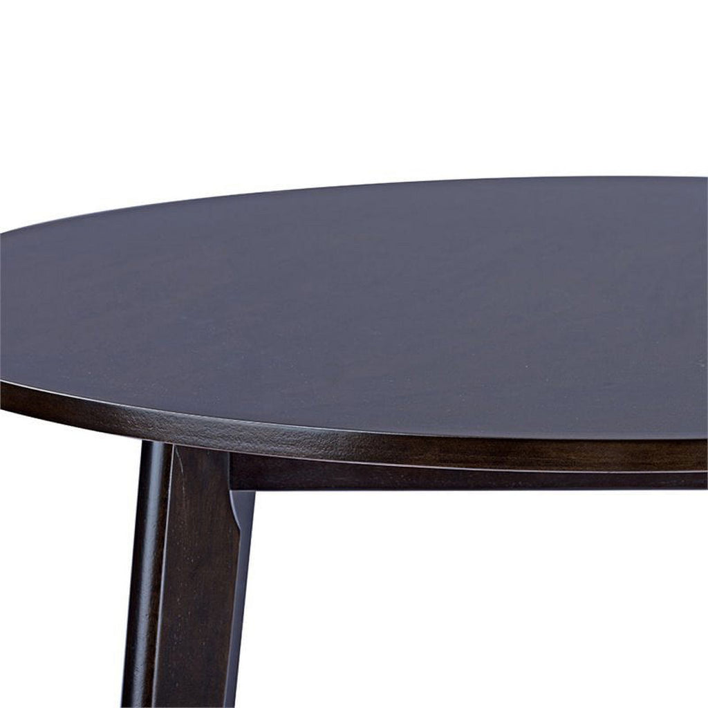 36" Round Dining Table in Dark Walnut W2065