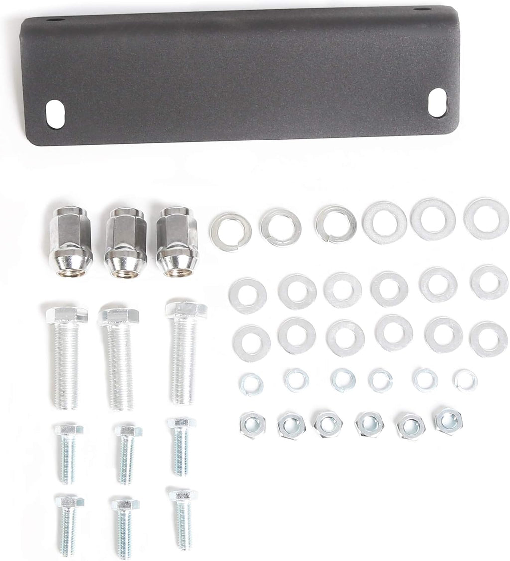 Heavy Duty Textured Black Spare Tire Carrier Mount X208