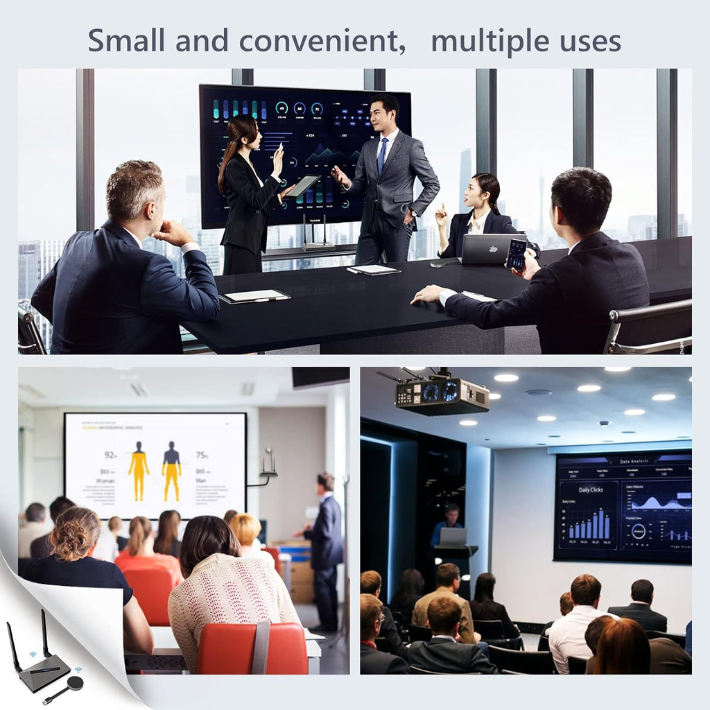 Wireless HDMI Transmitter and Receiver for HDTV Projector I73047