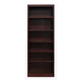 Cherry 6 Shelves Bookcase Q52845