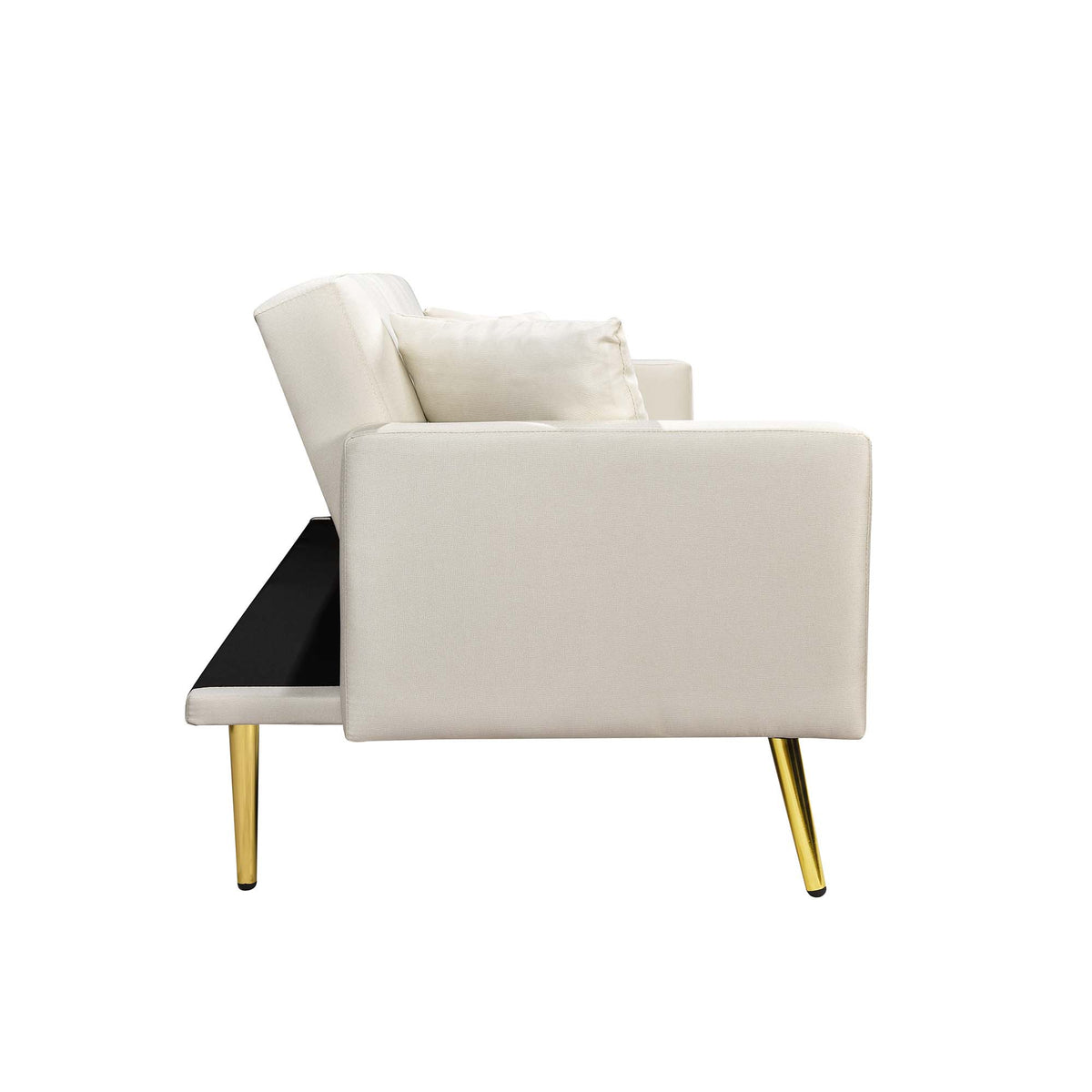 Foldable Fabric Futon Sofa Bed T340