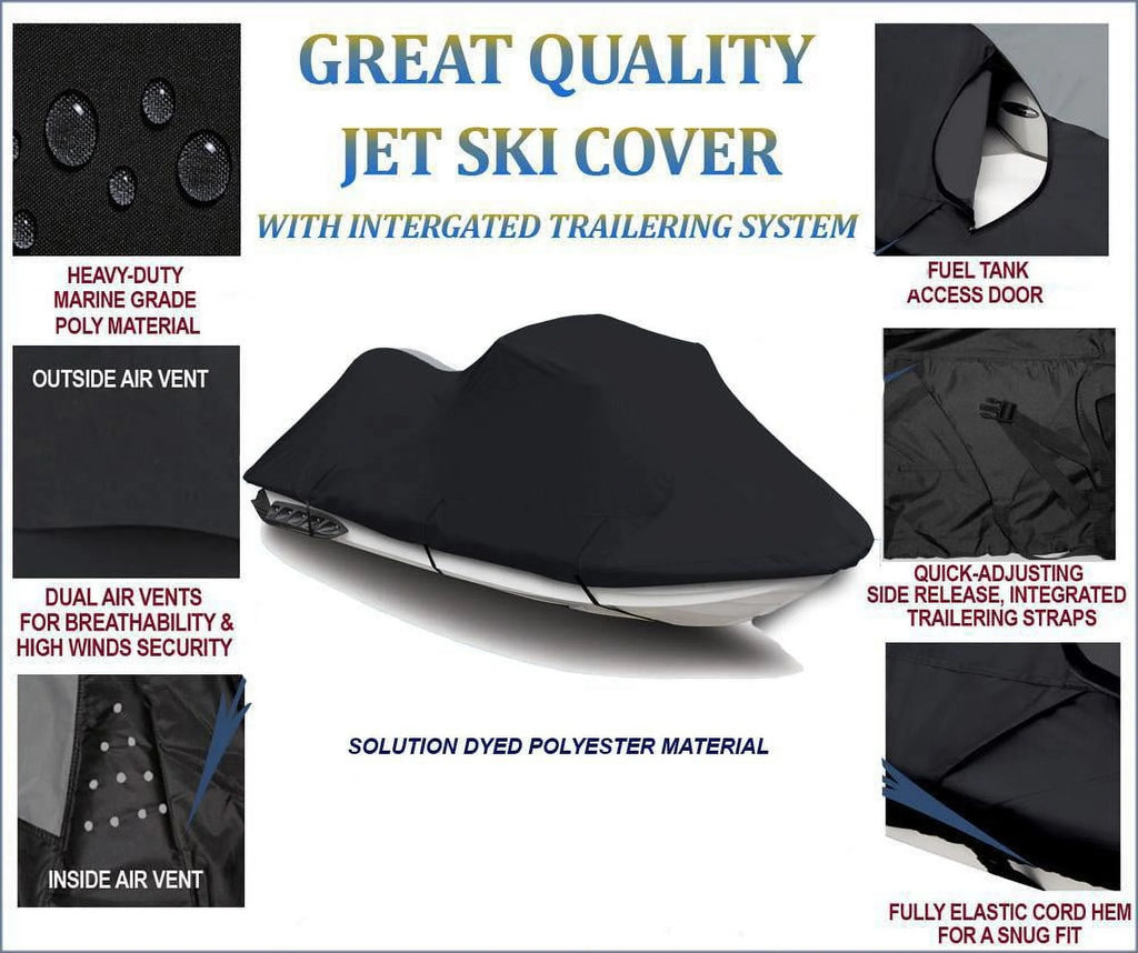 Black 600D Jet Ski Cover R52136