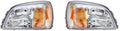 Pair Headlights for Cadillac Deville Y59410