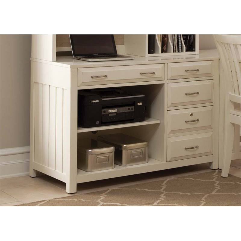 White Computer Credenza G2417
