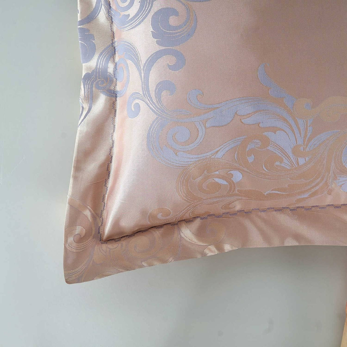 Queen Size Jacquard Cotton Duvet Cover Set F210567